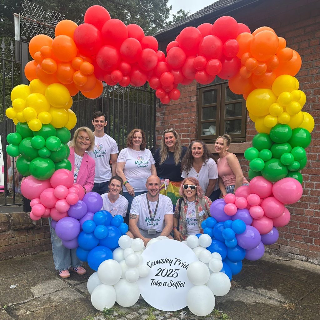 Standing loud and proud together at Knowsley Pride 2025!